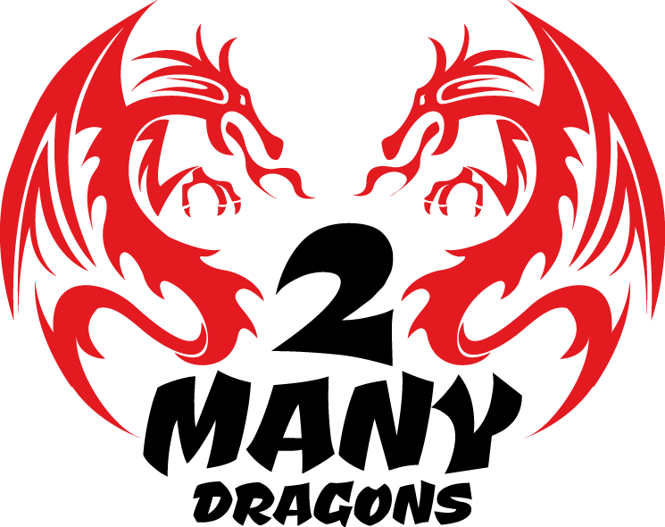 2 Many Dragons LOGO